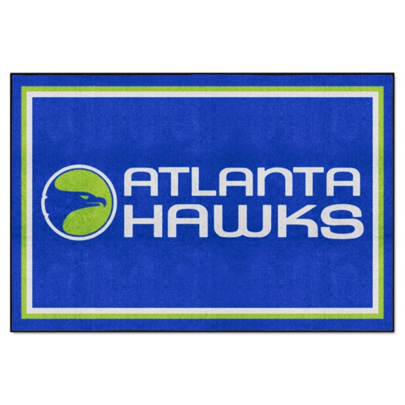 Picture of Atlanta Hawks 5x8 - Retro Collection