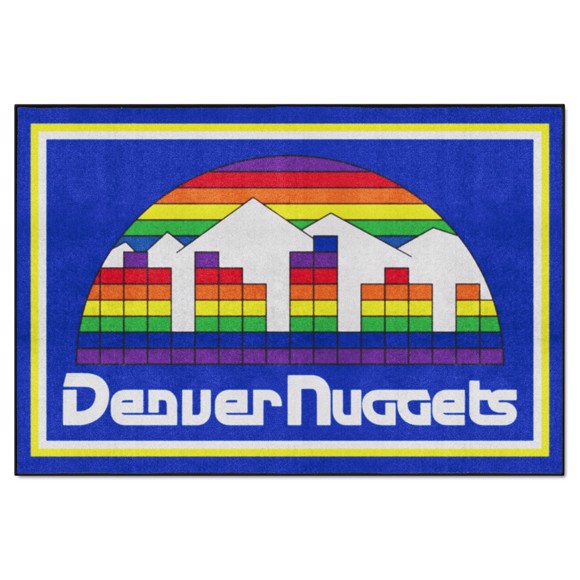 Picture of Denver Nuggets 5x8 - Retro Collection