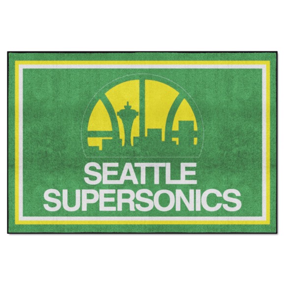 Picture of Seattle Supersonics 5x8 - Retro Collection