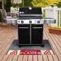 Picture of Atlanta Flames Grill Mat - Retro Collection