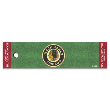 Picture of Chicago Blackhawks Putting Green Mat - Retro Collection