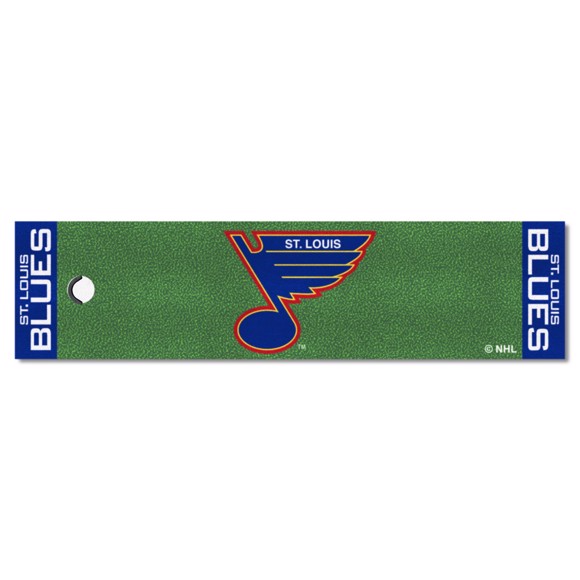 Picture of St. Louis Blues Putting Green Mat - Retro Collection