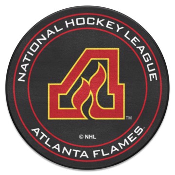 Picture of Atlanta Flames Puck Mat - Retro Collection
