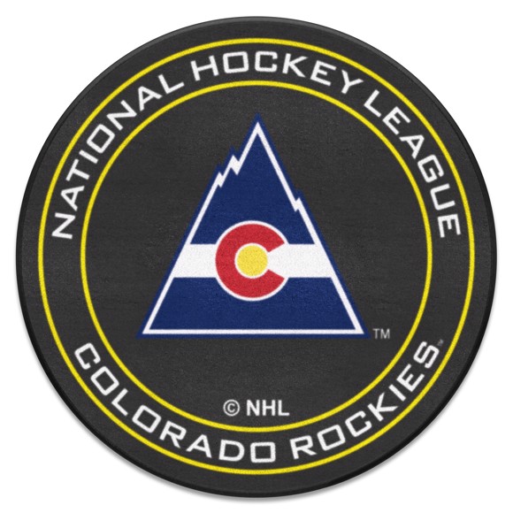 Picture of Colorado Rockies Puck Mat - Retro Collection