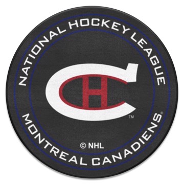 Picture of Montreal Canadiens Puck Mat - Retro Collection