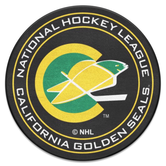 Picture of California Golden Seals Puck Mat - Retro Collection