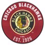 Picture of Chicago Blackhawks Roundel Mat - Retro Collection