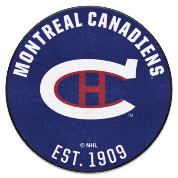 Picture of Montreal Canadiens Roundel Mat - Retro Collection