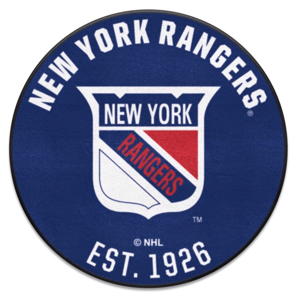 Picture of New York Rangers Roundel Mat - Retro Collection