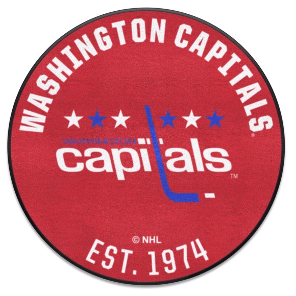 Picture of Washington Capitals Roundel Mat - Retro Collection