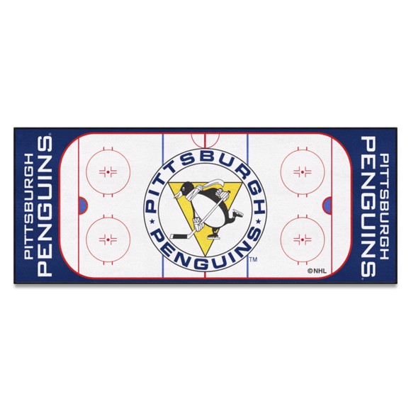 Picture of Pittsburgh Penguins Rink Runner - Retro Collection