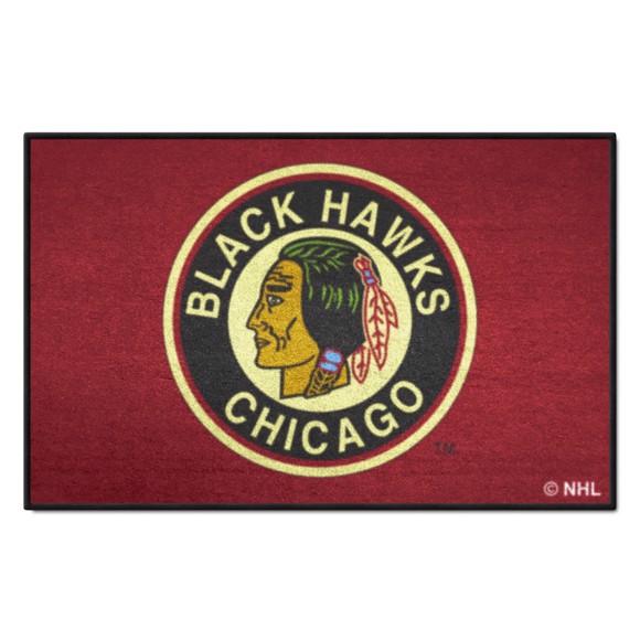 Picture of Chicago Blackhawks Starter Mat - Retro Collection