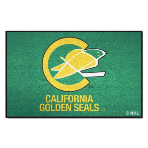 Picture of California Golden Seals Starter Mat - Retro Collection