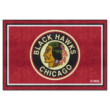 Picture of Chicago Blackhawks 5x8 - Retro Collection