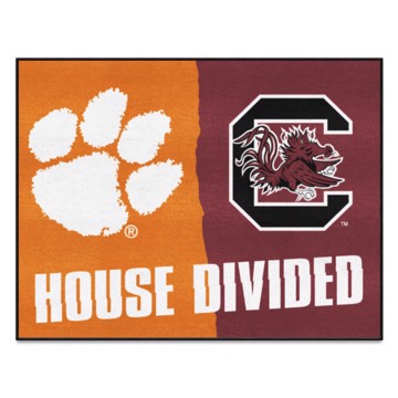 Picture of House Divided - Clemson / South Carolina House Divided House Divided Mat