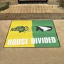 Picture of House Divided - North Dakota State / North Dakota House Divided House Divided Mat
