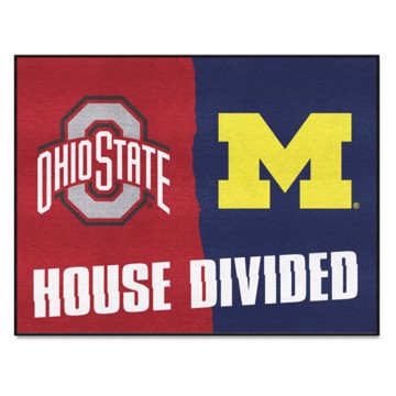 Picture of House Divided - Ohio State / Michigan House Divided House Divided Mat