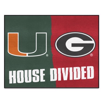 Picture of House Divided - Miami / Georgia House Divided House Divided Mat