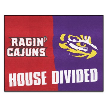 Picture of House Divided - UL-Lafayette / LSU House Divided House Divided Mat