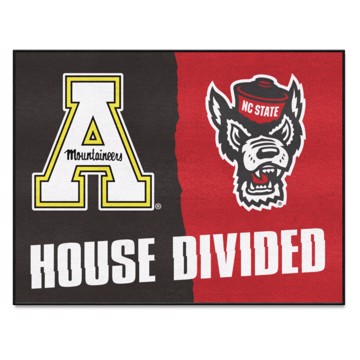Picture of House Divided - NC State / Appalachian State House Divided House Divided Mat