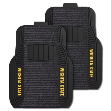 Picture of Wichita State Shockers 2-pc Deluxe Car Mat Set