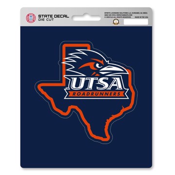 Picture of UTSA Roadrunners State Shape Decal