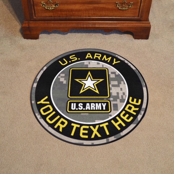 Picture of U.S. Army Personalized Roundel Mat