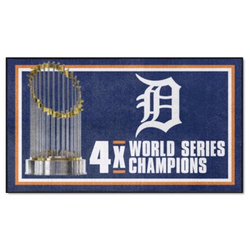 Picture of Detroit Tigers Dynasty 3x5 Rug