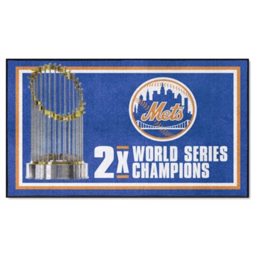 Picture of New York Mets Dynasty 3x5 Rug