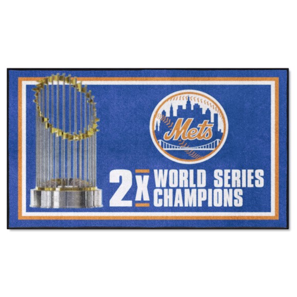 Picture of New York Mets Dynasty 3x5 Rug