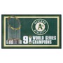 Picture of Oakland Athletics Dynasty 3x5 Rug