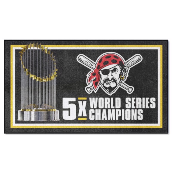 Picture of Pittsburgh Pirates Dynasty 3x5 Rug