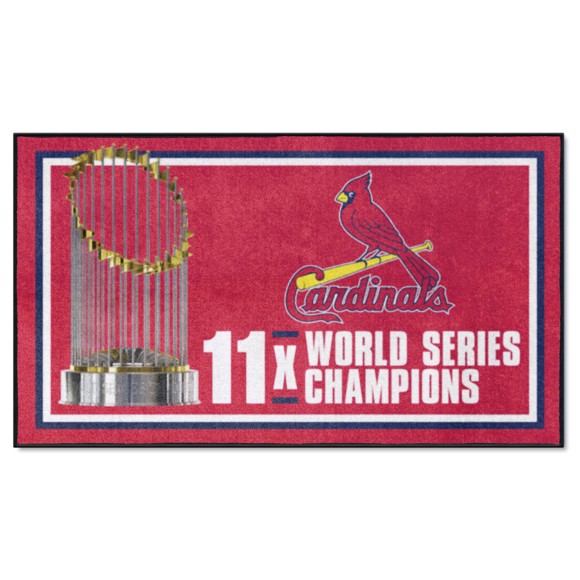 Picture of St. Louis Cardinals Dynasty 3x5 Rug