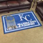 Picture of Kansas City Royals Dynasty 4x6 Rug