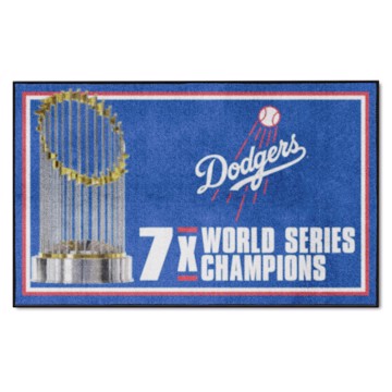 Picture of Los Angeles Dodgers Dynasty 4x6 Rug