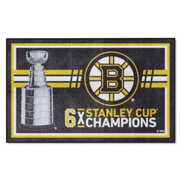 Picture of Boston Bruins Dynasty 4x6 Rug