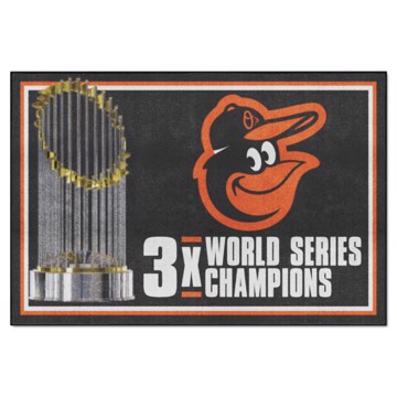 Picture of Baltimore Orioles Dynasty 5x8 Rug