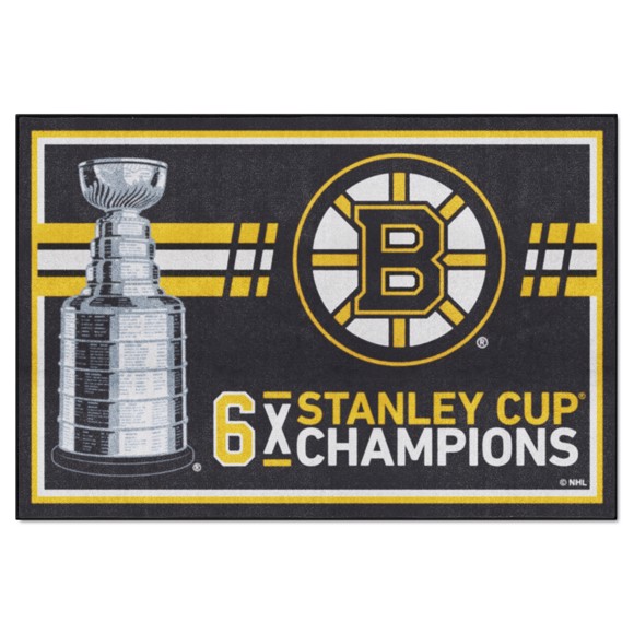 Picture of Boston Bruins Dynasty 5x8 Rug