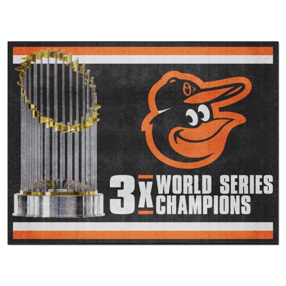 Picture of Baltimore Orioles Dynasty 8x10 Rug