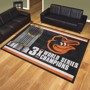 Picture of Baltimore Orioles Dynasty 8x10 Rug