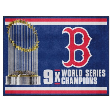 Picture of Boston Red Sox Dynasty 8x10 Rug