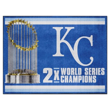 Picture of Kansas City Royals Dynasty 8x10 Rug