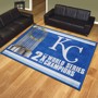 Picture of Kansas City Royals Dynasty 8x10 Rug
