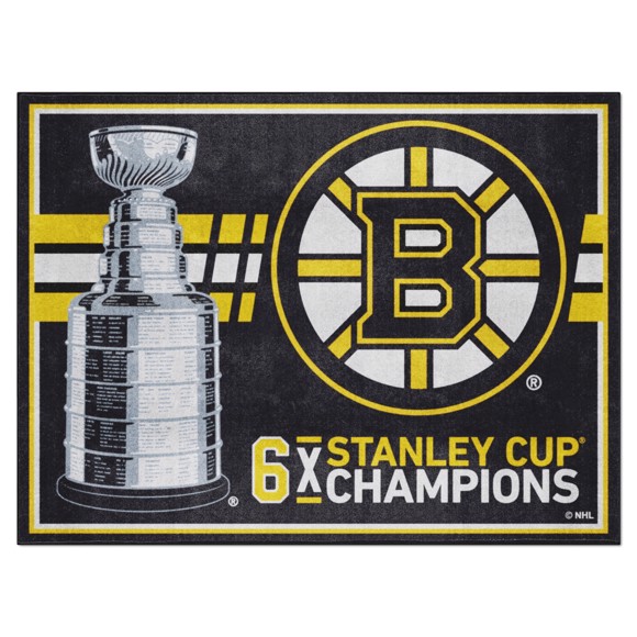 Picture of Boston Bruins Dynasty 8x10 Rug