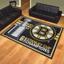 Picture of Boston Bruins Dynasty 8x10 Rug