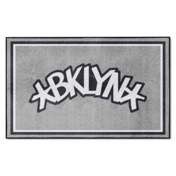 Picture of Brooklyn Nets 4x6 Rug