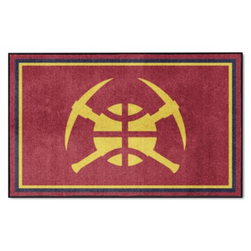 Picture of Denver Nuggets 4x6 Rug