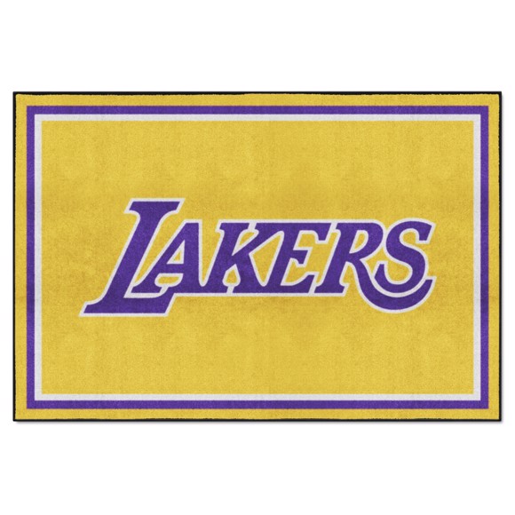 Picture of Los Angeles Lakers 5x8 Rug