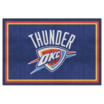 Picture of Oklahoma City Thunder 5x8 Rug