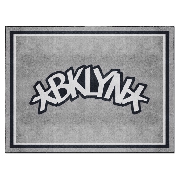 Picture of Brooklyn Nets 8x10 Rug